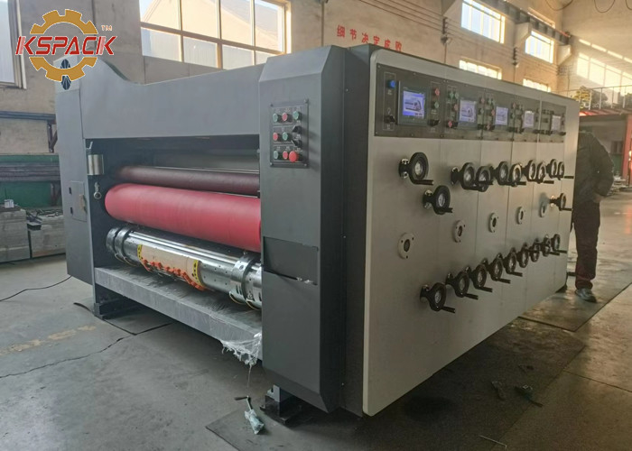 Edge Leader Corrugated Box Printing Machine double cover PLC control 1450mm