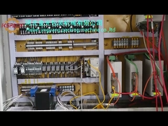 máquina automática PLC impresora ranuradora troqueladora apiladora vibradora