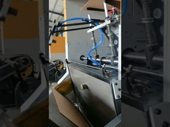 máquina automática de cortar en piezas para cajas de pizza