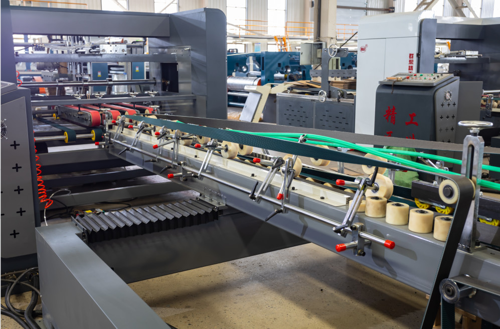 2800mm Corrugated Carton Box Folder Gluer Machine Automatic