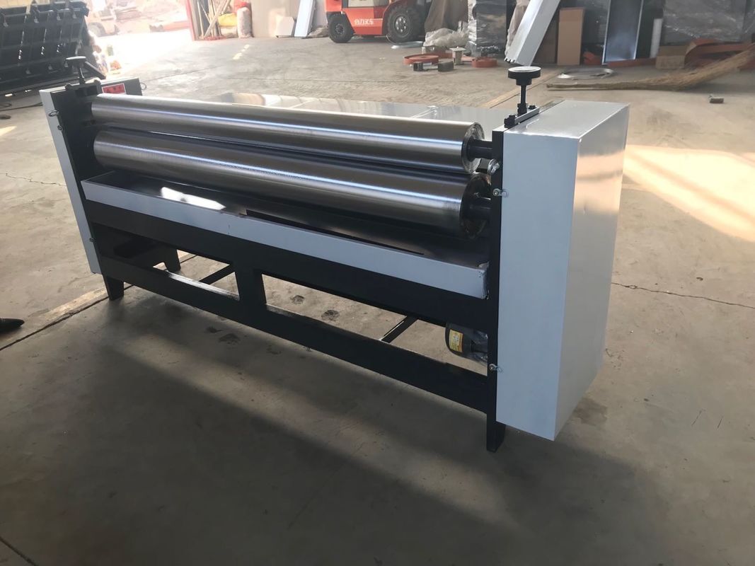 Corrugated Paperboard Manual Glue Pasting Machine 80pcs Per Min