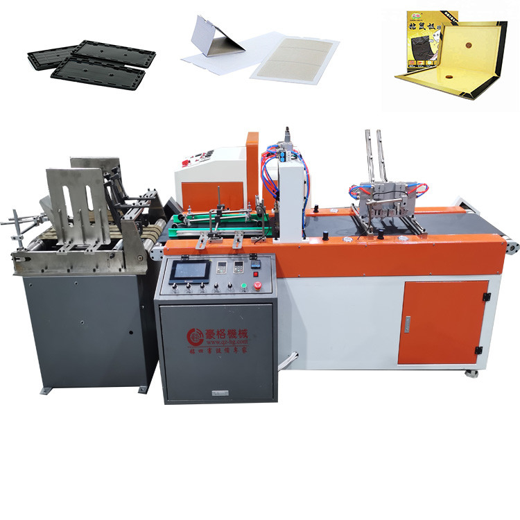 Automatic Plc Rat Mouse Trap Making Machine Hot Melt Glue Type
