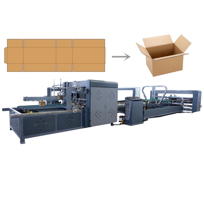 Acero 2400 Máquina de plegado y pegado de cartón totalmente automática