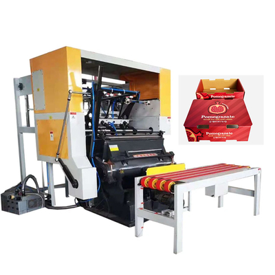 Máquina automática de corte por inyección de caja corrugada para cajas de pizza 1100*800