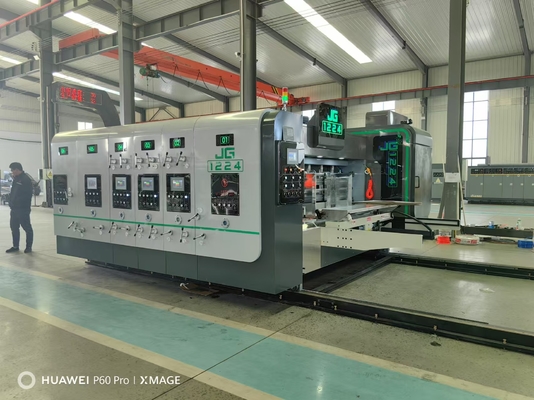 Máquina de impresión de cajas corrugadas para la fabricación de cajas de cartón