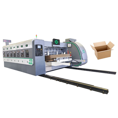 Máquina para hacer cajas de papel Línea de producción de cajas de embalaje de cartón para cajas de cartón corrugado Fabricante chino totalmente automático